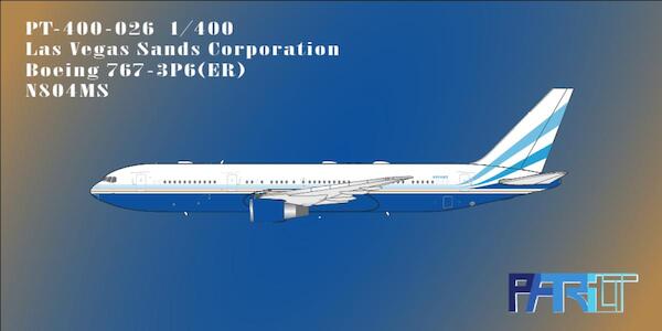 Boeing 767-3P6 Las Vegas Sands Corporation N804MS PT-400-026