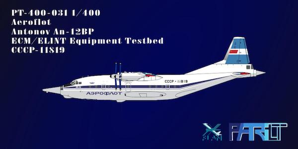 Antonov An12BP Aeroflot CCCP-11819 ECM/ELINT Equipment Testbed PT-400-031