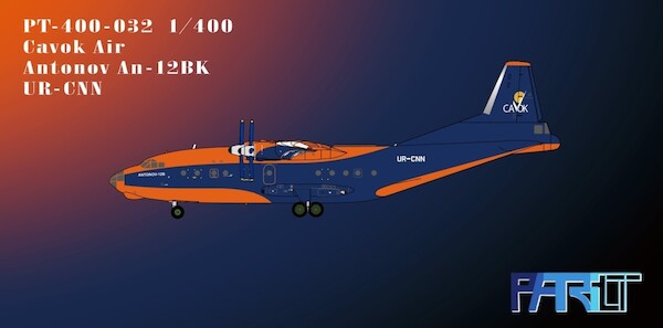 Antonov An12BK Cavok Air UR-CNN PT-400-032