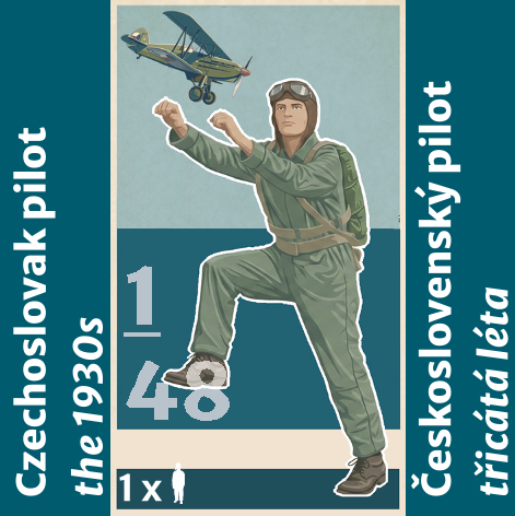 Czechoslovak Pilot in 1930 (1 figure) PEW46001