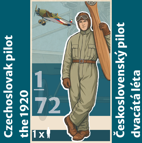 Czechoslovak Pilot in 1920 (1 figure) PEW73005