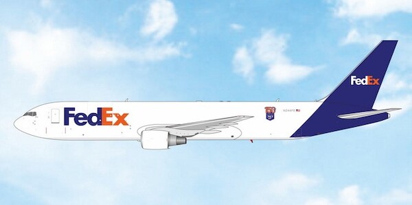 Boeing 767-300F FedEx "150th and last B767 for FedEx" N244FE 04703
