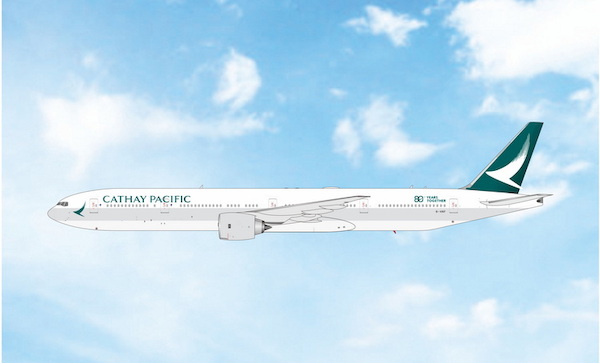 Boeing 777-300 Cathay Pacific 80 years B-HNF 04712