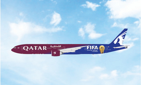 Boeing 777-300ER Qatar FIFA World Cup 2026 A7-BEH 04713