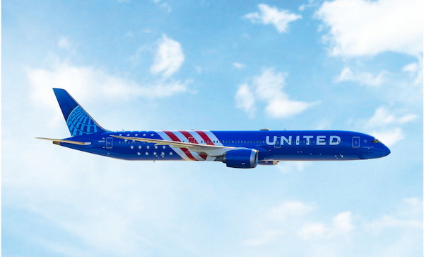 Boeing 787-10 United Airlines America 250 N91007 04715