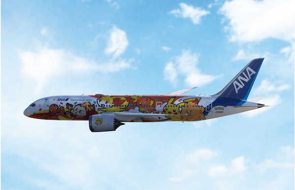 Boeing 787-8 Dreamliner ANA All Nippon Pokemon JA819A 04723