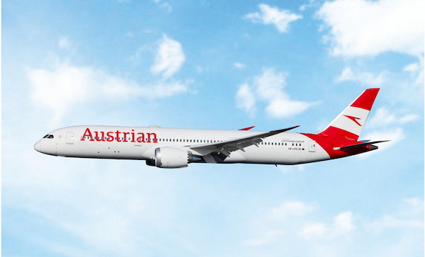 Boeing 787-9 Austrian Airlines OE-LPG 12110