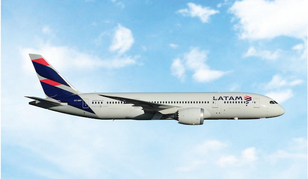 Boeing 787-8 Dreamliner LATAM CC-BBF 12120
