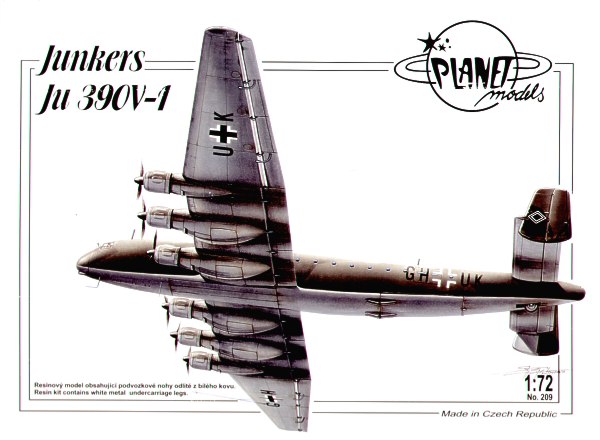 Junkers Ju390V-1 (REISSUE) PLA209
