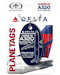 Keychain made of: Airbus A320 Delta Airlines N309US 