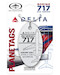 Keychain made of: Delta Airlines Boeing 717-23S N987DN White 