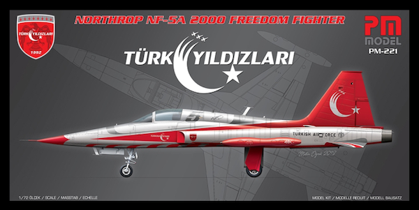 Northrop NF-5A "Türk Yıldızları' (Turkish Stars) Aerobatic Team NEW scheme PM221