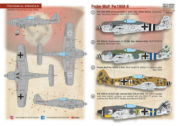 Focke Wulf Fw190A-8 Part 2 PRS48-284