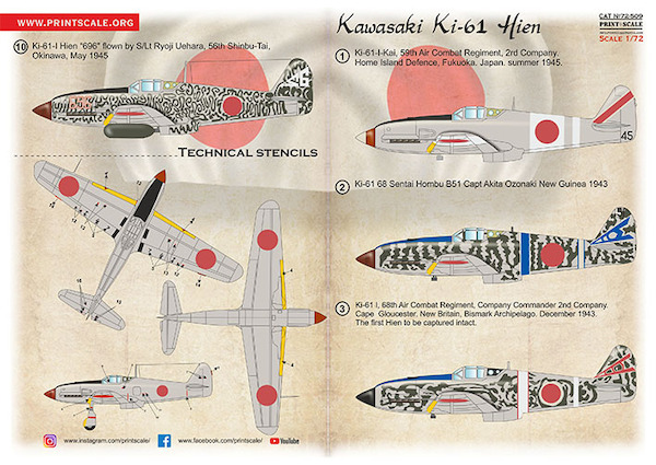 Kawasaki Ki-6 Hien "Tony". Part 2 PRS72-509