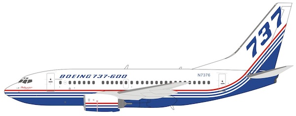 Boeing 737-600 Boeing House Colours N7376 - AviationMegastore.com