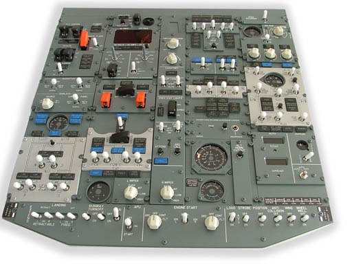 B737 Forward Overhead Panel Kit
