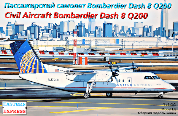 Bombardier Dash 8 Q200 (Continental) NEW SUPPLIER, LOWER PRICE!)