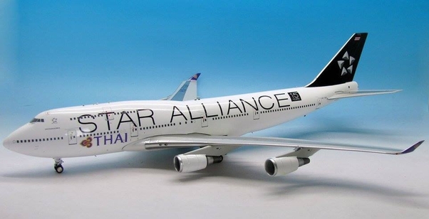 Boeing B747-400 Thai Airways "Star Alliance" HS-TGW
