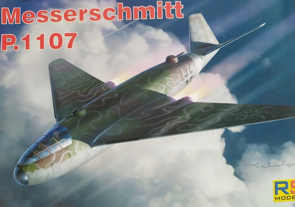 Messerschmitt P.1107 Long range jet Bomber