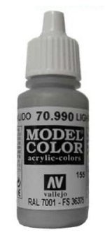 Vallejo Model Color Light Grey (FS36375, RAL7001)