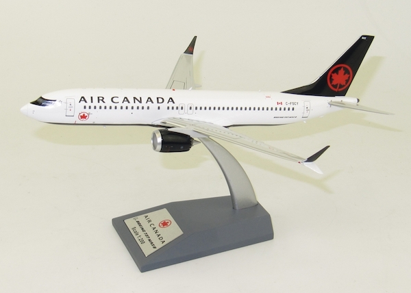 Boeing 737 MAX 8 Air Canada C-FSCY With Stand