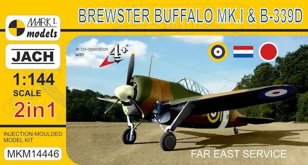 Brewster Buffalo Mk.I/B-339D 'Far East Service' (2 kits included)