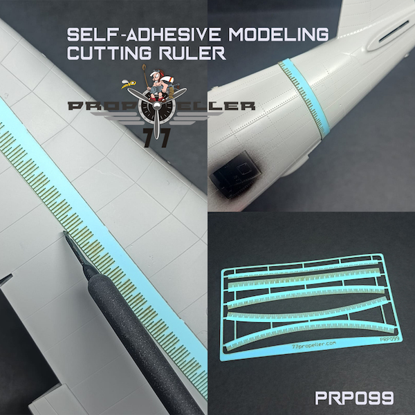 Self Adhesive Modelling cutting Ruler prp099