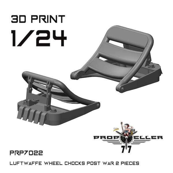 Luftwaffe Wheel Chocks Post war (2x) prp7022