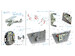 Henschel HS123A-1 early (1936-1938 production) Interior 3D Decal (ICM) QD32268