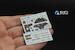 Henschel HS123A-1 late HS123B (1940-1942 production) Interior 3D Decal (ICM) QD32273