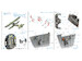 Henschel HS123A-1 late HS123B (1940-1942 production) Interior 3D Decal (ICM) QD32273