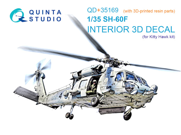 Sikorsky SH60F Seahawk Interior 3D Decal (Kitty Hawk) QD+35169