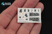 F16C Fighting Falcon Interior 3D Decal for Tamiya QD48037