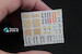 F16D Block 30/40/50 Fighting Falcon Interior 3D Decal for Kinetlc QD48045