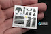 F16D Block 30/40/50 Fighting Falcon Interior 3D Decal for Kinetlc QD48045