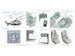 Kamov Ka27PL trainer version  Interior 3D Decal  and resin parts for Hobby Boss  QD+48358