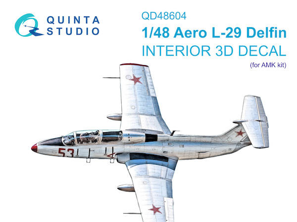 Aero L-29 Delfin Interior 3D decal (for AMK kit) QD48604