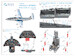 Aero L-29 Delfin Interior 3D decal (for AMK kit) QD48604