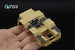 Russian Naval 10 ton Tow Tractor 3913 Interior 3D Decal and resin parts (Red Fox) QD+48648
