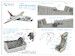 F8E Crusader Interior 3D Decal (Hasegawa / Hobby 2000) QD48650