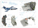 Grumman F9F-2 Panther Interior 3D Decal (Trumpeter) QD48664