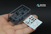 AH64A Apache EFAB (Extended Forward Avionic bays) Interior 3D Decal and resin parts for TrumpeterUMa QD+48669
