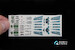 Sukhoi Su30SM Flanker H Interior 3D Decal for Zvezda QD72012