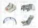 KA-6D Tanker Intruder interior 3D decal (for conversion from Fujimi kit) QD72099