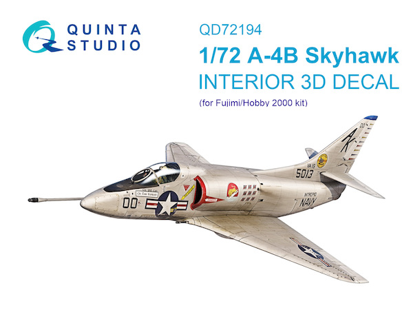 A-4B Skyhawk Interior 3D decal (for Fuiimi/Hobby 2000 kit) QD72194