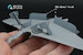 Yak-7B Undercarriage covers (Zvezda) QT48146