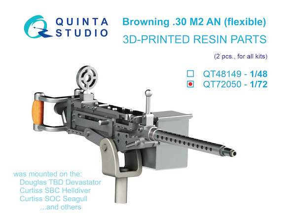 Browning .30 M2 AN (flexible) (2pcs, for all kits) QT72050