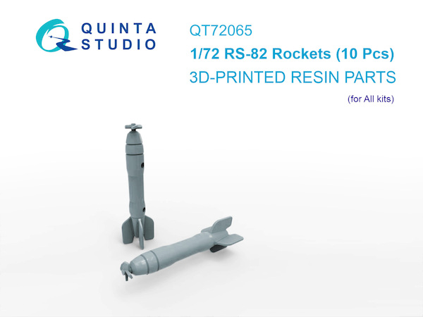 RS-82 Rockets (10 pcs) (for all kits) QT72065
