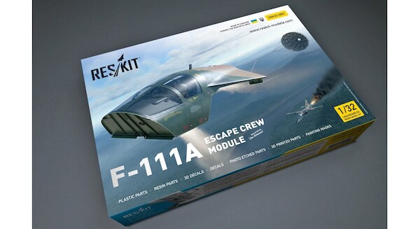 F-111A Escape Pod (Crew Module) resin model kit  RSK32-0001