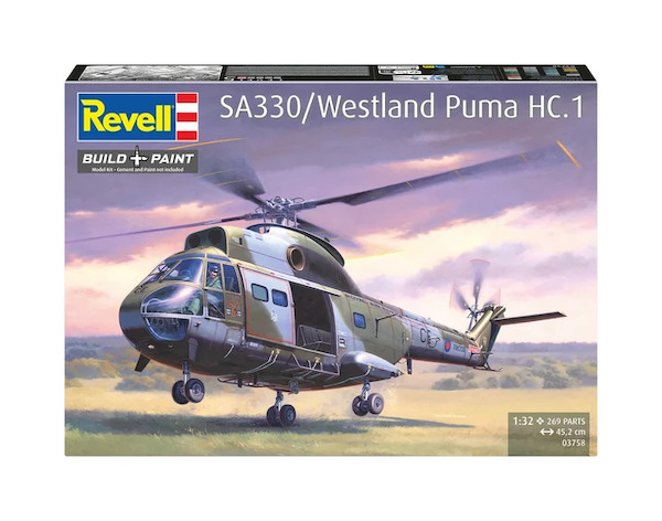 SA330 / Westland Puma HC1 (REISSUE MATCHBOX) 03758